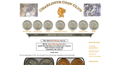 Desktop Screenshot of charlottecoinclub.org